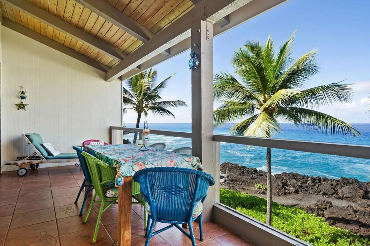 Kona Surf & Racquet 1-305 By Casago Kona - Luxury Oceanfront & Fun Villa Kailua-Kona